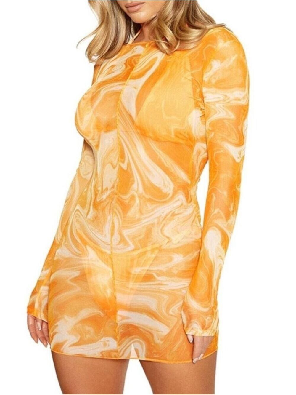 Naked Wardrobe Cover Up Dress Low
